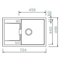 Pomivalno korito SCHOCK Mono D-100 FB Puro